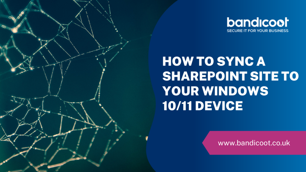 How to sync SharePoint to Windows 10/11